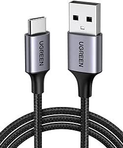 Ugreen Cavi: Ugreen Câble rapide quick charge 3A USB-A vers USB-C 1.0m – Nuovo e nell'imballaggio originale da Le Grand-Saconnex venduto da mcmartins