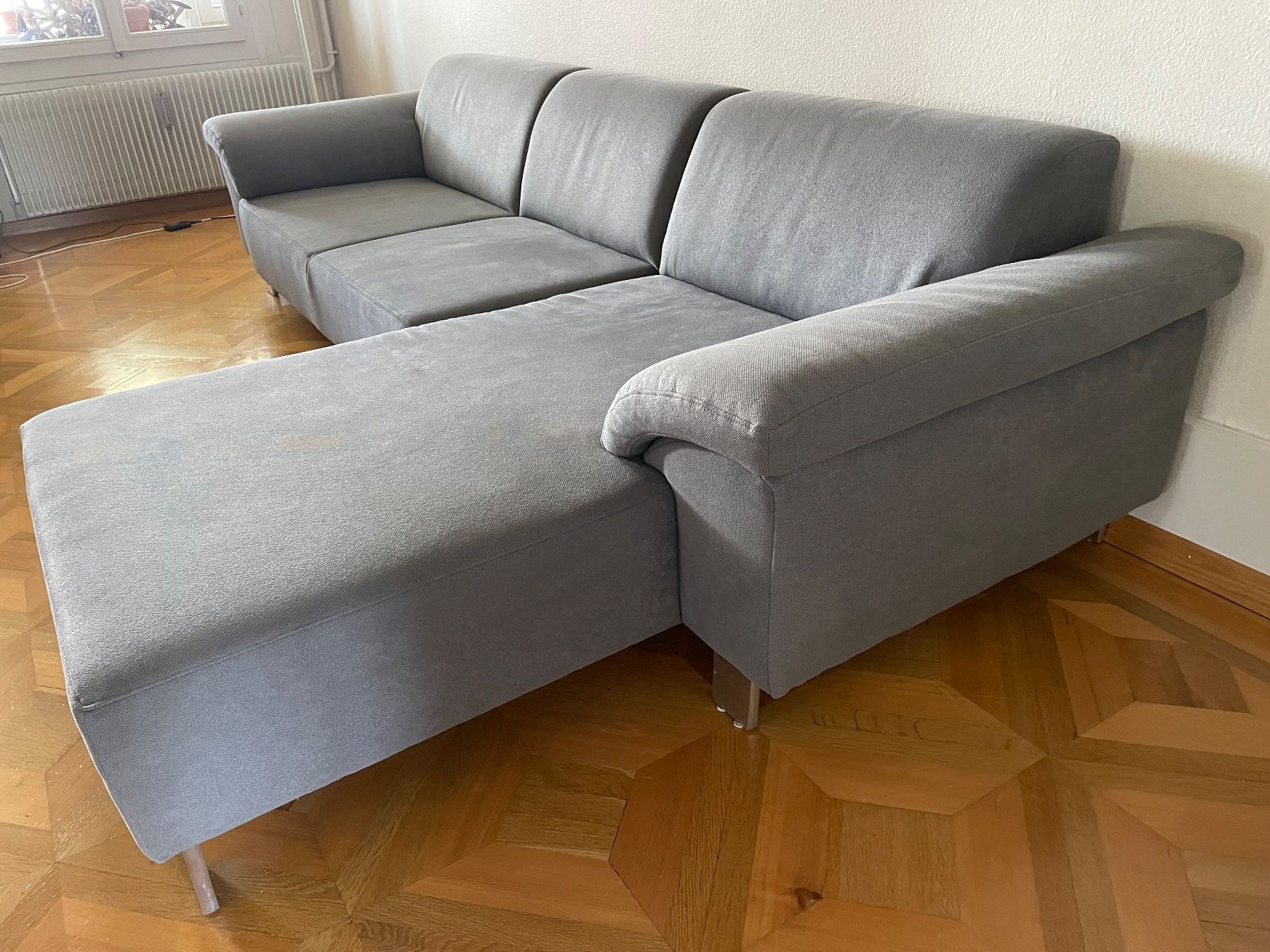 Divani: Ecksofa, Sofa grau – Usato da Bern venduto da Tjaggy 1