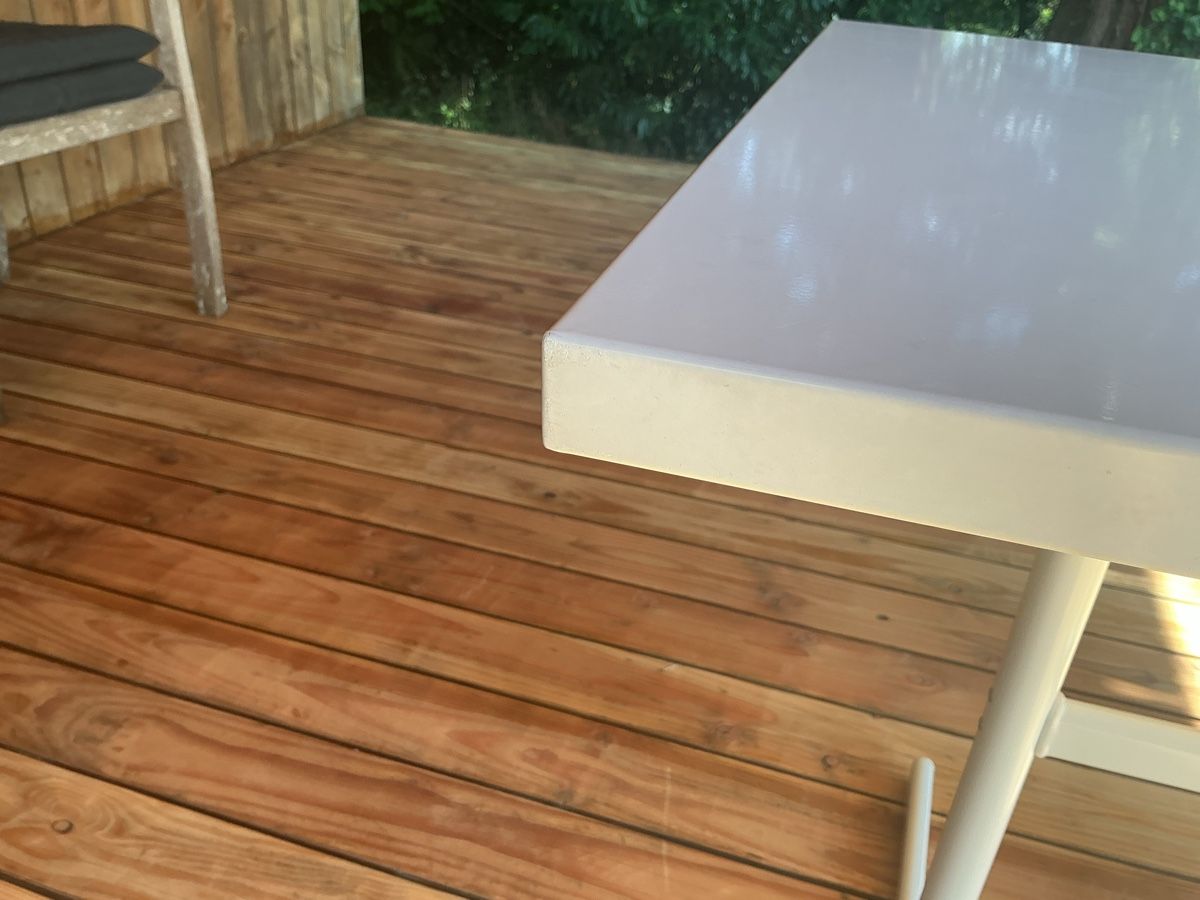 Schaffner Tische: Schaffner Gartentisch in weiss  – Gebraucht aus Witterswil von jj861930 4