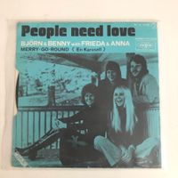ABBA - 1972 People need love Vinyl ihre erste Single
