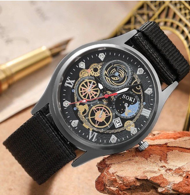 Montres: Fancy Herren-Armbanduhr – Neuf avec emballage d'origine à Untersiggenthal par Zarkok 1