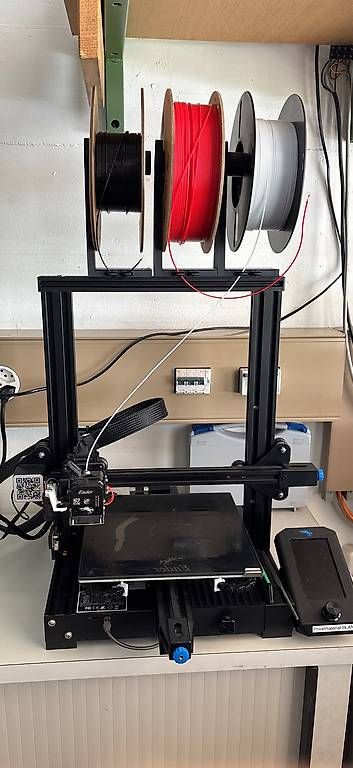 Imprimante 3D: Creality Ender 3v2 mit Pro Sprite Extruder – D'occasion à Unterseen par nicfab0303