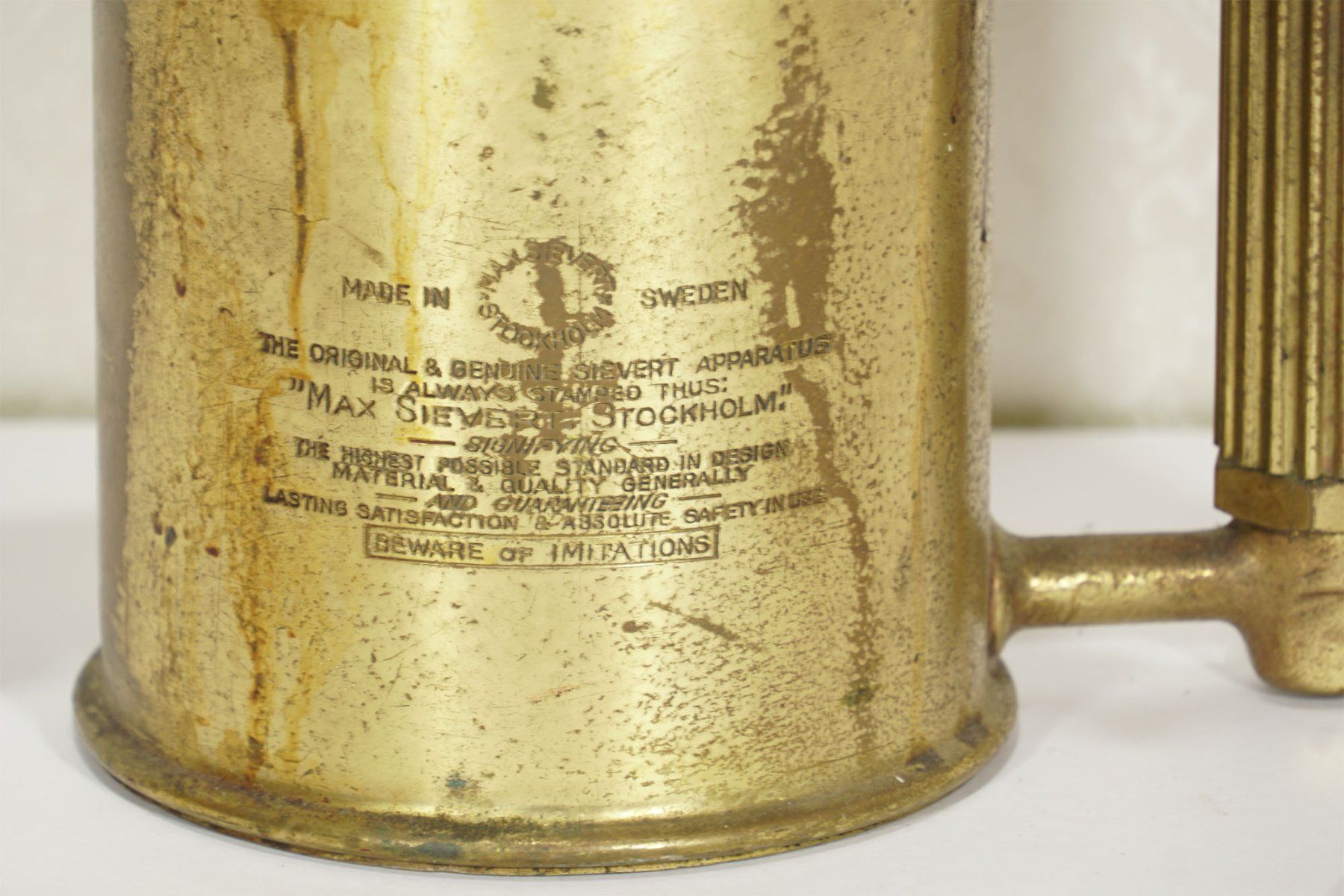 Tutti gli attrezzi: antike Lötlampe - Bunsenbrenner Sievert Sweden – Usato da Meggen venduto da Trouvaillen 7
