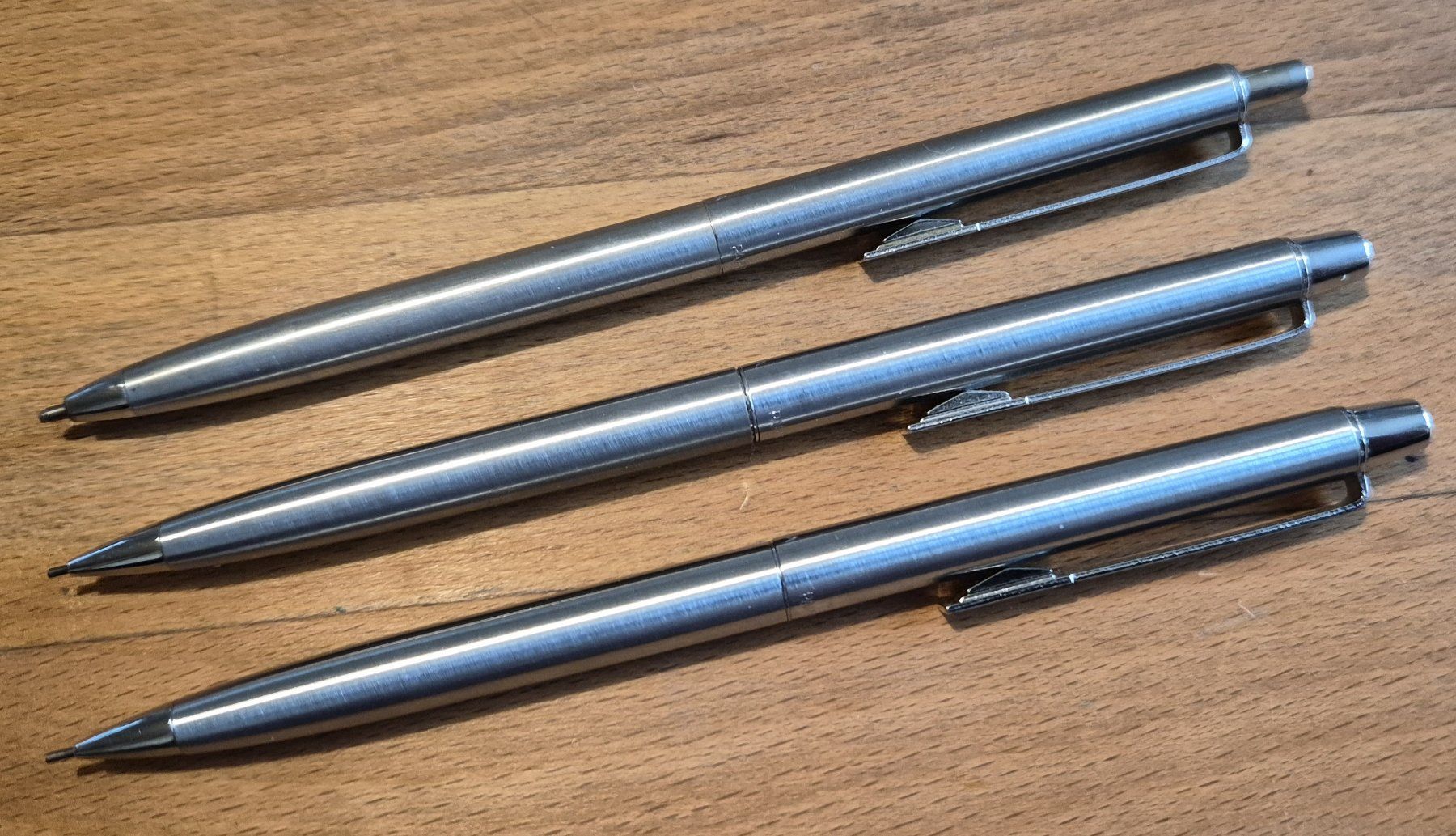 Penna & Evidenziatori: 3 Paper Mate Schreiber "SANDOZ" – Usato da Basel venduto da Kurioses 5
