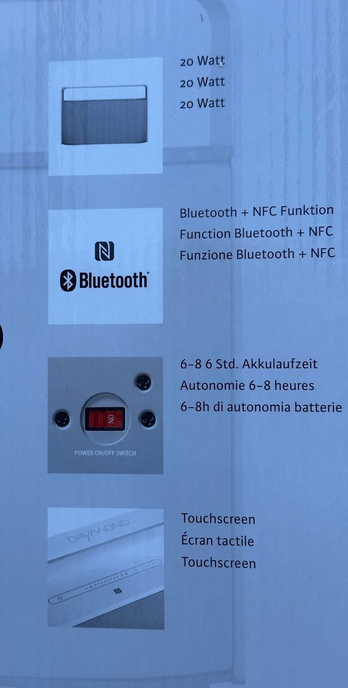 Casse acustiche: Bluetooth Speaker Dyamond – Usato da Obstalden venduto da Porco13 3