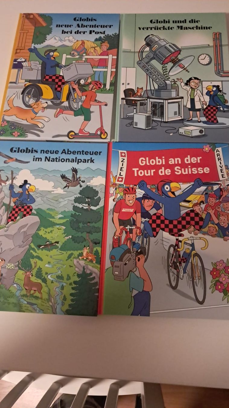 Livres: 8 Globi Bücher (Set) – Neuf (Voir description) à Ilanz par Irisc 1