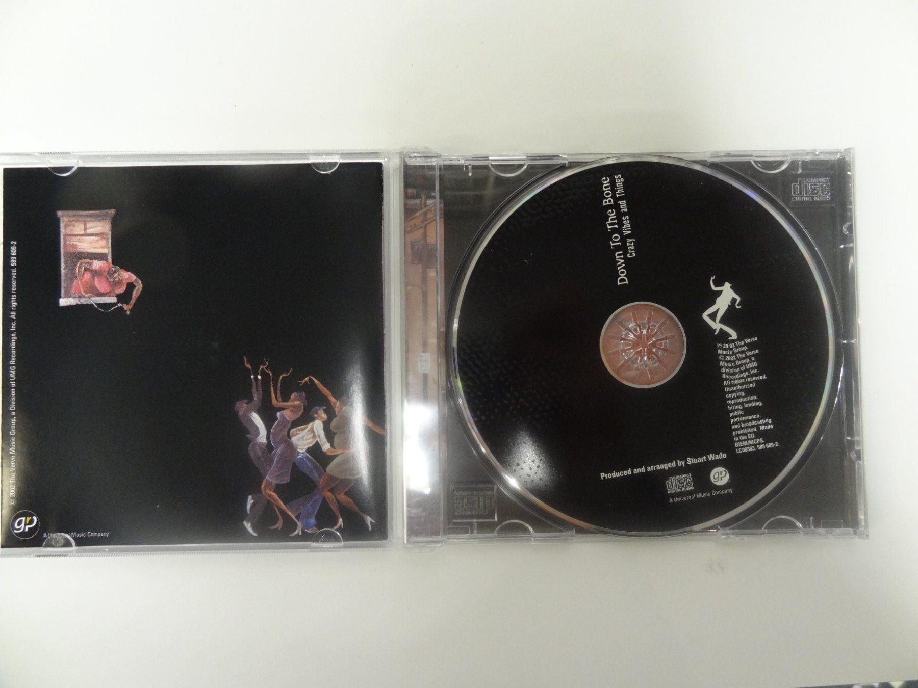 CDs: Down to the Bone - Crazy Vibes – Gebraucht aus luzern von musicandart 2