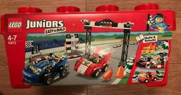 LEGO Juniors 10673  Rallye-Rennen mit 2 Autos & Figuren