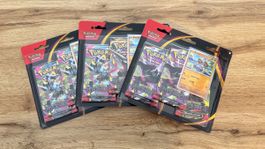 Pokémon Mega Evolution Pitch Black Blister Set – 3x OVP Seal