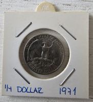 1/4 dollar 1971