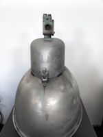 Fabriklampe ca. 1900, Industrielampe Gründerzeit, Alu, 2/2