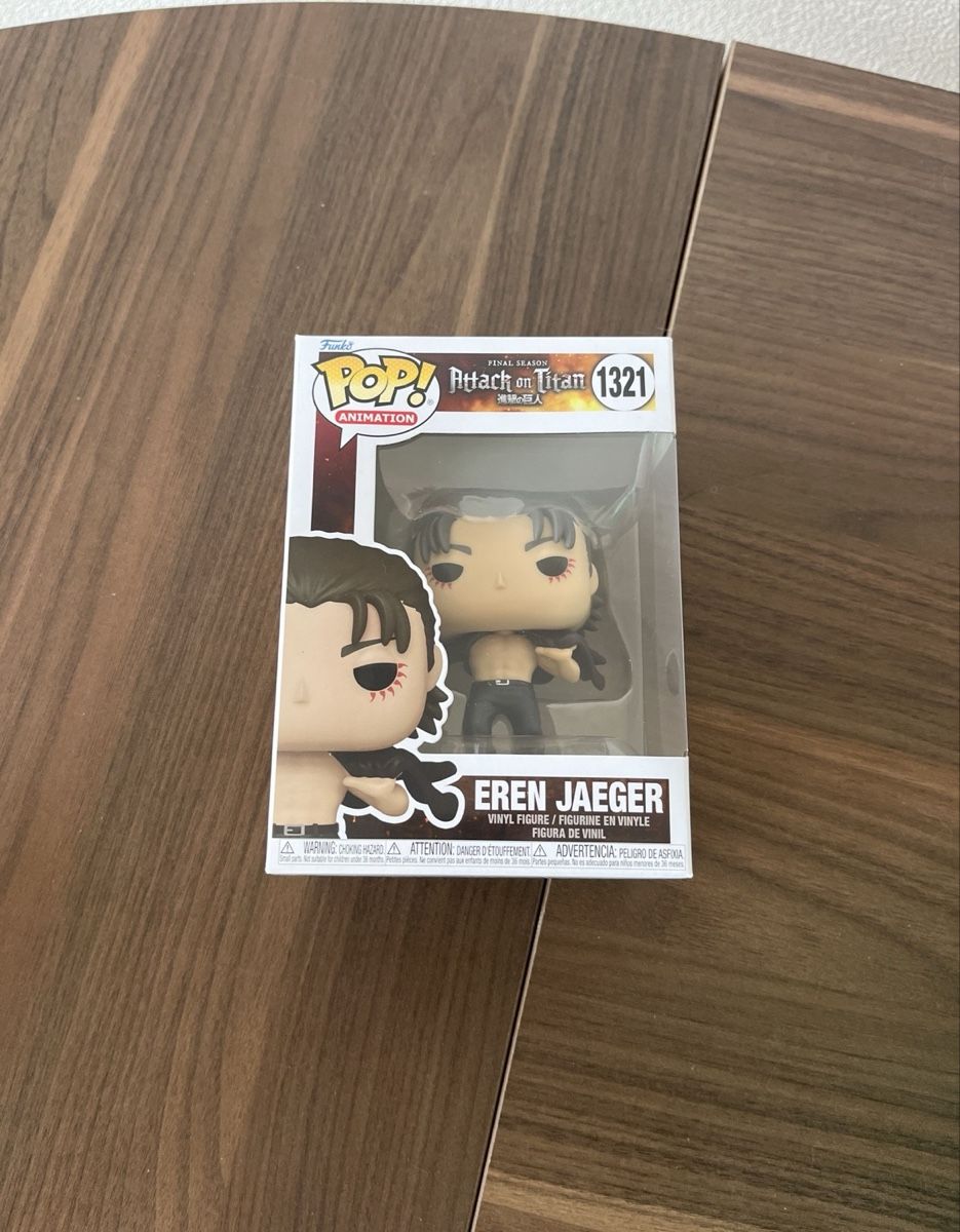 Funko Statuette: Funko Pop Attack on Titan Eren Jaeger 1321 Figur – Usato da Wald ZH venduto da vivian__