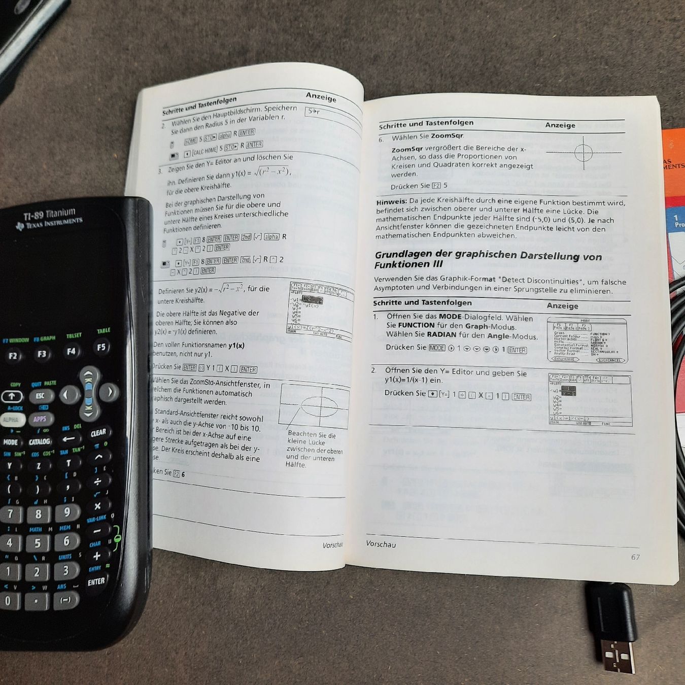 Texas Instruments Calcolatrici tascabili: Taschenrechner, Graphischer Rechner TI - 89 Titanium – Usato da Nottwil venduto da mar_jqm7 5