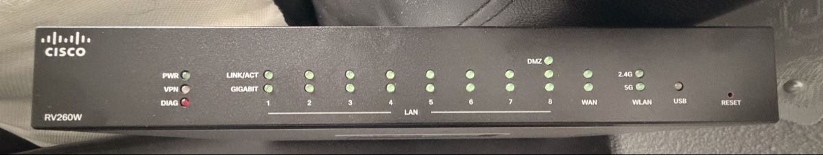 Cisco RV260W Wireless-AC VPN Router – Parfait état (Gebraucht) in ...