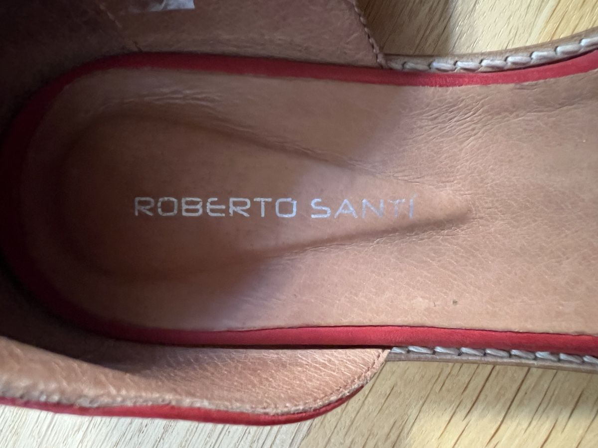 Roberto Santi Chaussures femmes: Roberto Santi red sandals, size 38 – Neuf (Voir description) à Urdorf par fre_8xmr 4