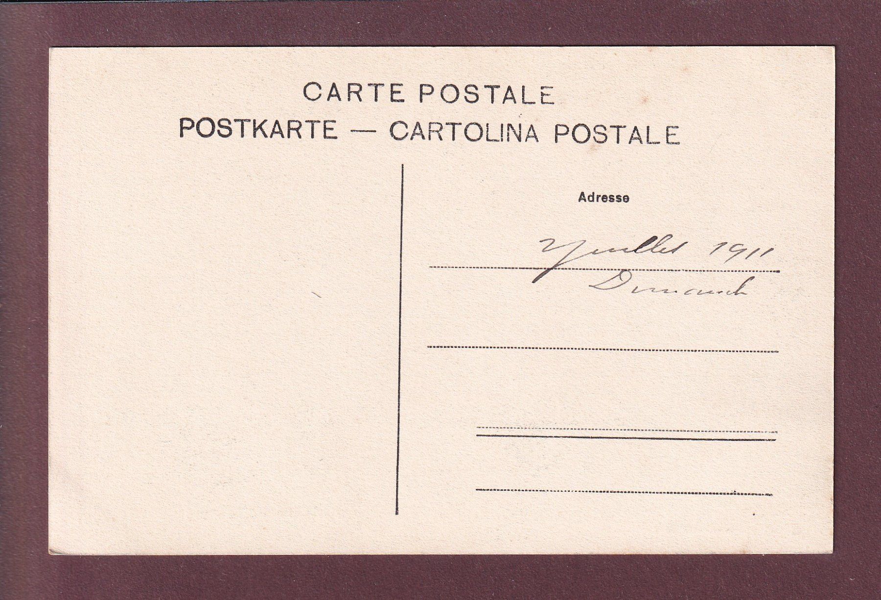 Cartes postales: RIGI-KULM - Leute - 1911 – D'occasion à Pully par nicecards 1