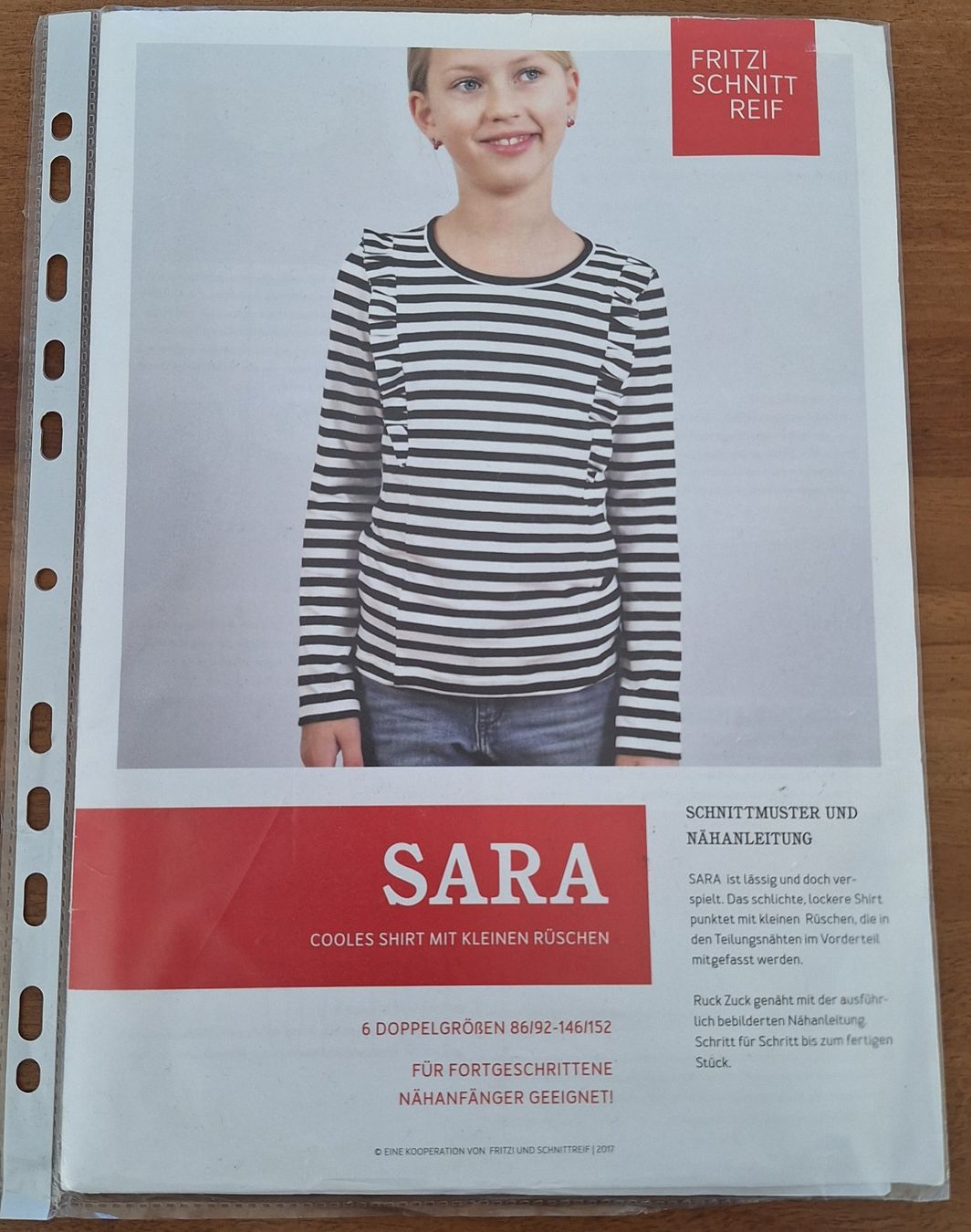 Schnittmuster: Schnittmuster und Nähanleitung SARA – Gebraucht aus Konolfingen von rose999