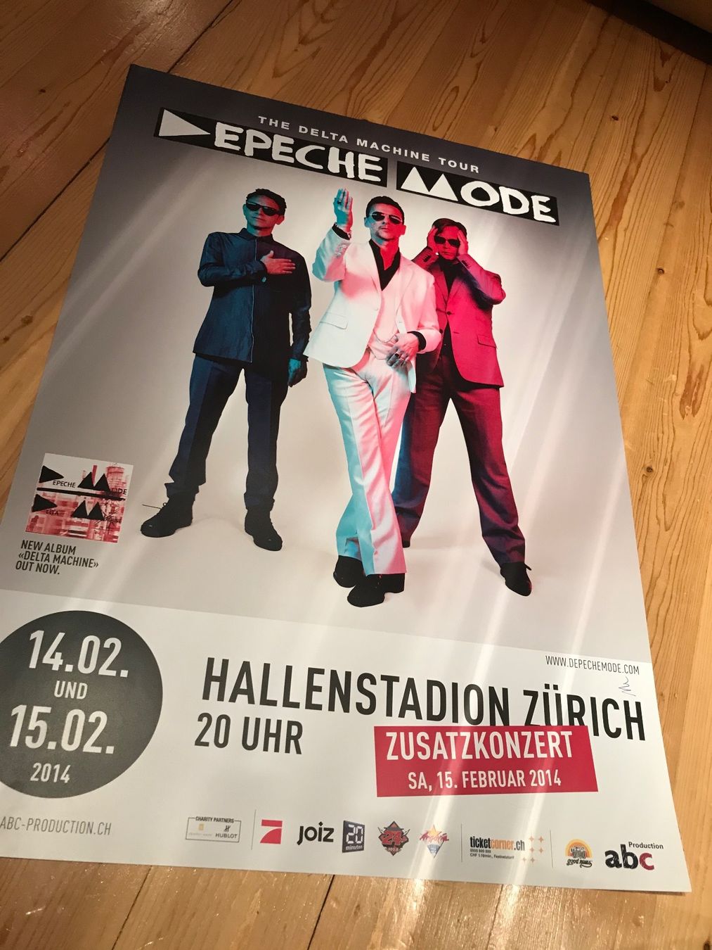 Foto & Immagini: Depeche Mode Orginal Konzert Poster – Usato da Basel venduto da Stars12355