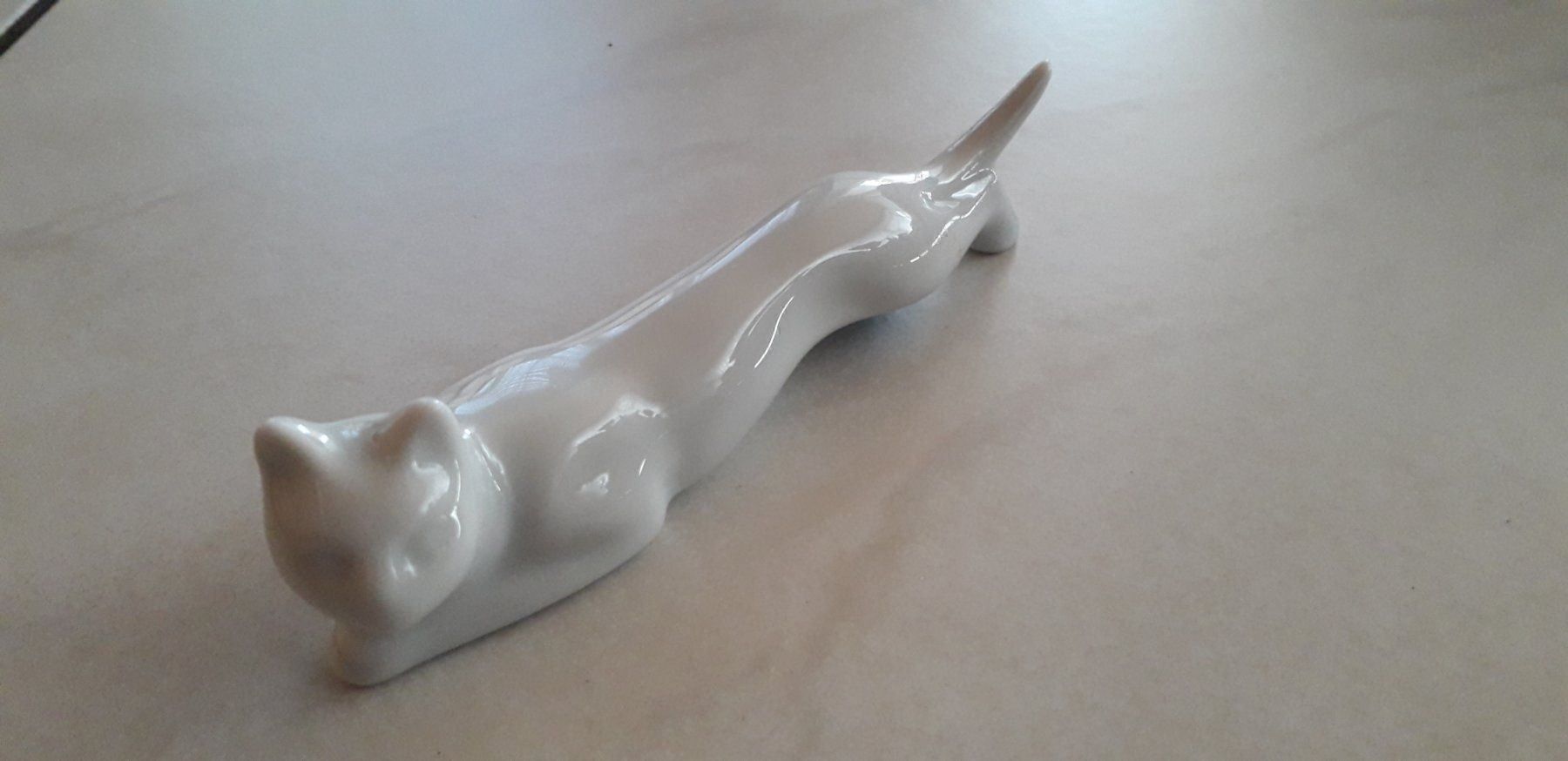 Statuette: Germer Porzellan Katze – Nuovo e nell'imballaggio originale da Winistorf venduto da acreativ 1