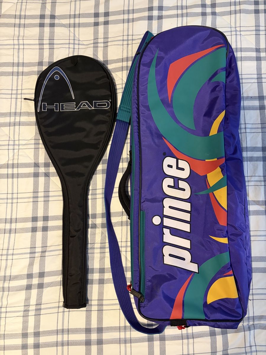 Racchette: Squash Set Head und Wilson mit Prince Tasche – Usato da Jona venduto da Flexer02 1
