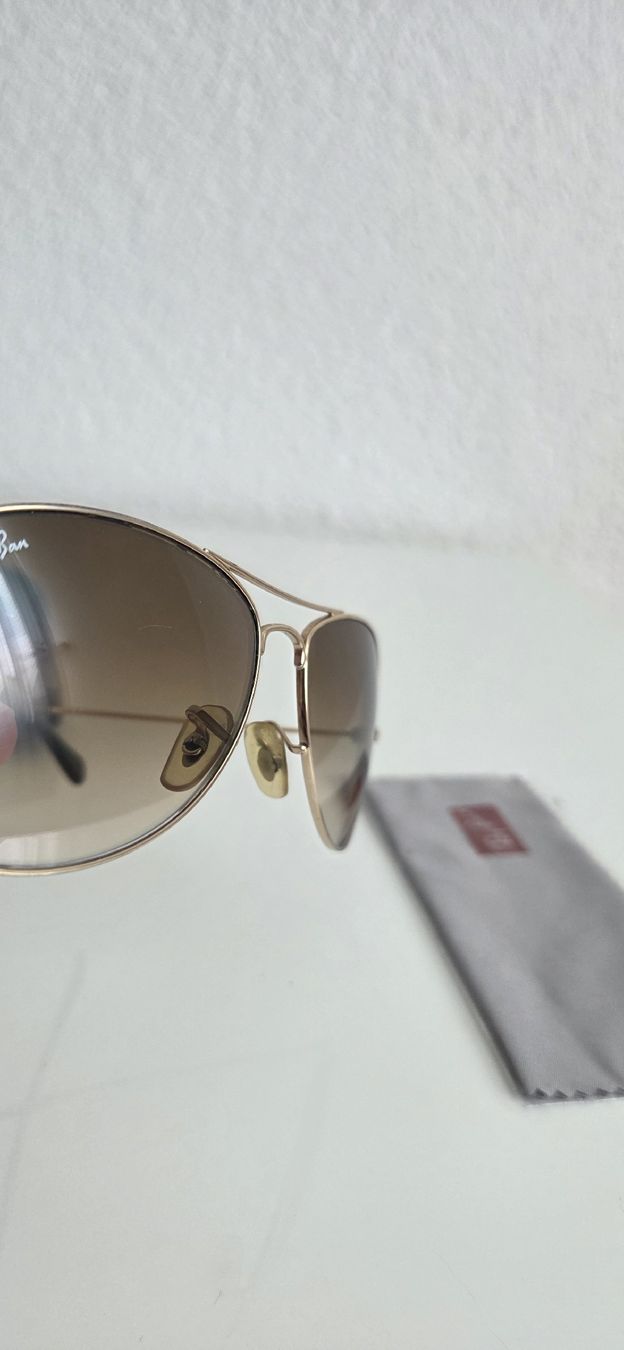 Ray-Ban Occhiali & Lenti: Ray-Ban Aviator Sonnenbrille, Gold – Usato da Rapperswil SG venduto da lemiii 4