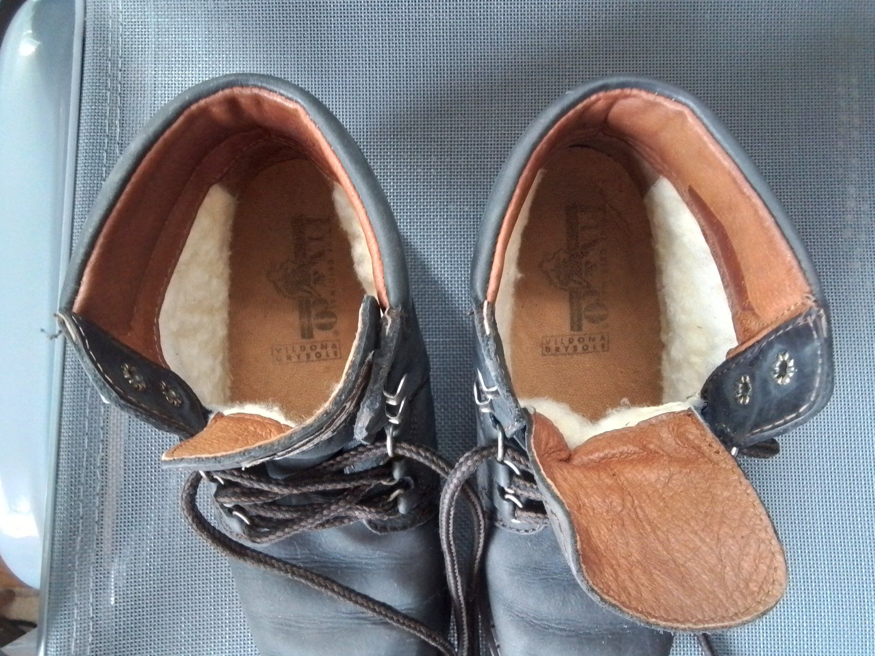 Herrenschuhe: Robuste Winterstiefel Fun & Co Gr.38 Lammfellfutter – Gebraucht aus Oberurnen von DVDL 2