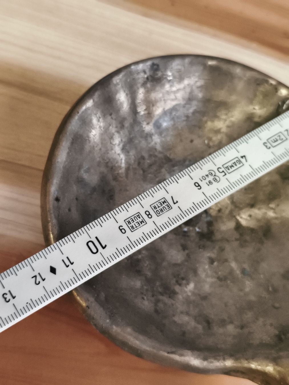 Portacenere: Aschenbecher Eichenberger & Cie Messing Vintage(A75) – Usato da Künten venduto da Schnaepplihuus 5