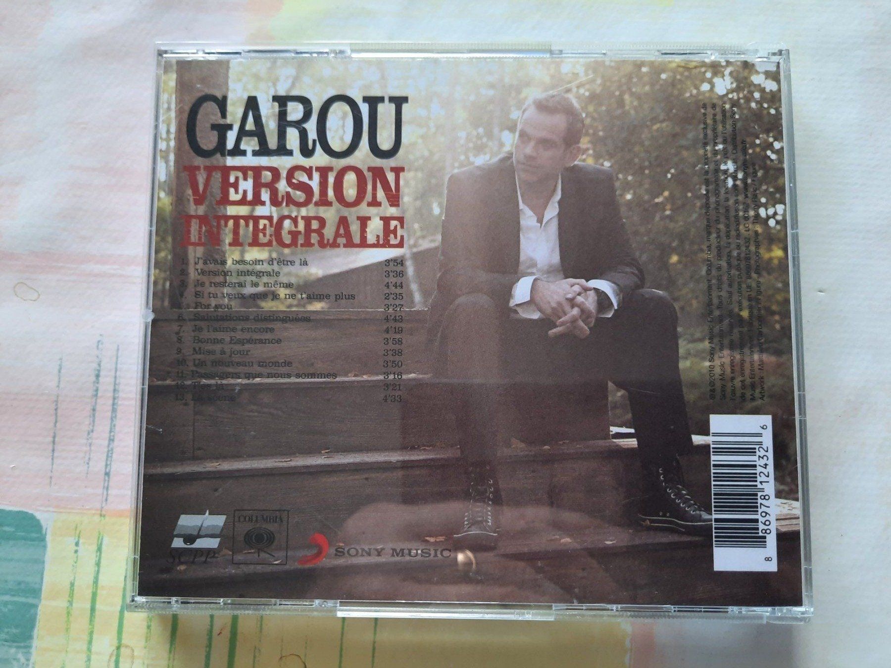 CDs: CD Garou - Version intégrale – D'occasion à Pully par bro_n52j 1