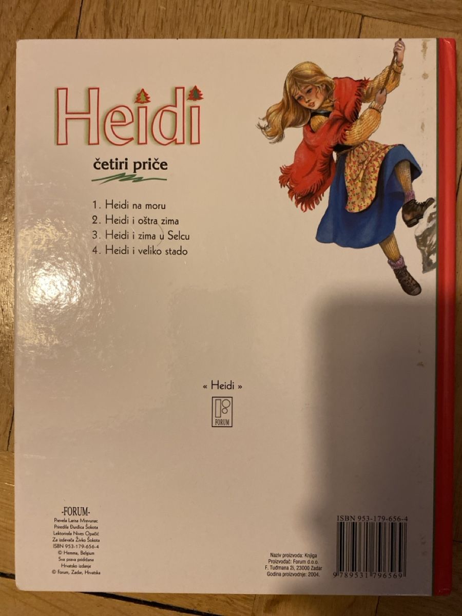 Libri: Heidi - 4 Geschichten – Usato da Zürich venduto da snaut 1
