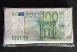 100 Euro Servietten