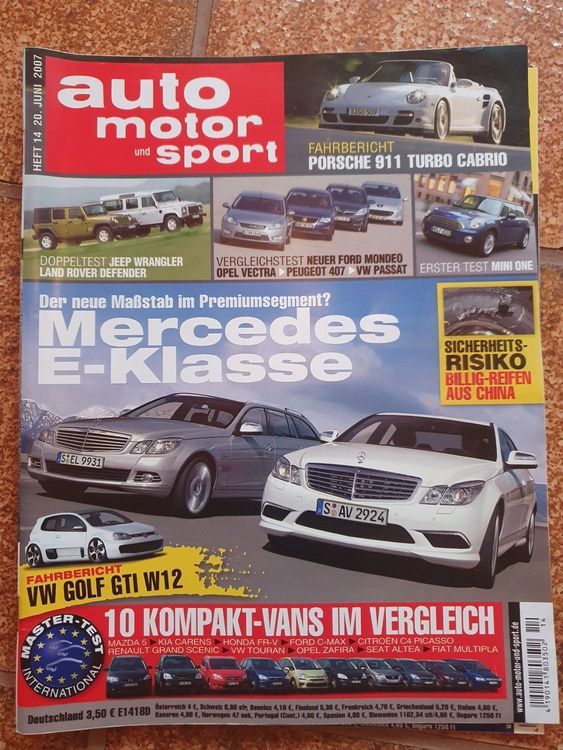 VW GOLF GTI W12 SAAB 9-3 SC MERCEDES E JEEP- LAND ROVER