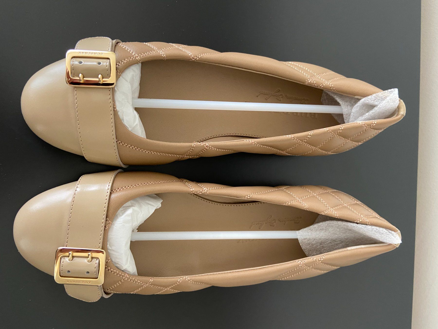 Burberry Scarpe da donna: Burberry Leder Ballerina – Nuovo (secondo la descrizione) da Zürich venduto da Maki8 2