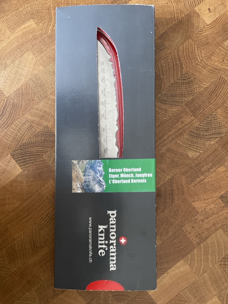 Panorama Knife Coltelli da cucina: Panorama Messer, Berner Oberland, neu – Nuovo e nell'imballaggio originale da Vilters venduto da StefanJgr