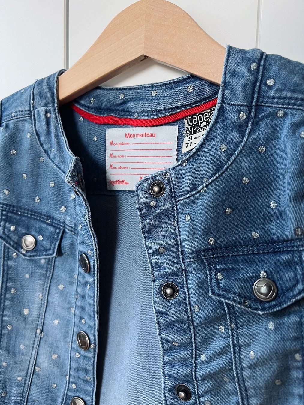 Giacche & Cappotti: Kinder Jeansjacke, 71, blau – Usato da Burgdorf venduto da rulan 1