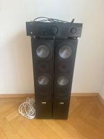 2 Canton Gle407 Lautsprecher plus Denon Anlage PMA-500AE