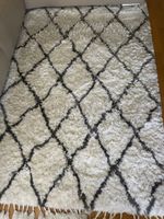Kuschelige Berber-Teppich-Kelim 140x200cm, sehr guter Zustan