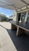 Gartentisch Polyrattan wetterfest rechteckig gross guter Zus
