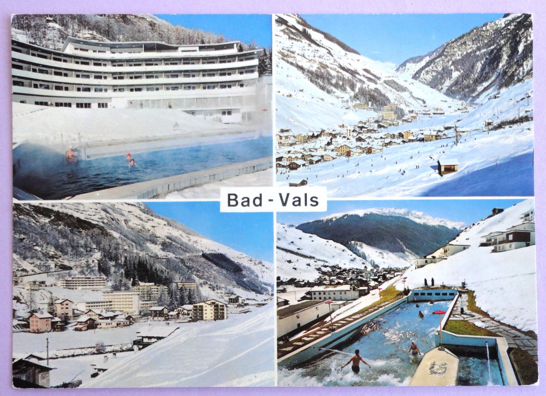Cartoline postali: Bad Vals 1252 m ü.M. – Usato da Fétigny venduto da Billy2miny