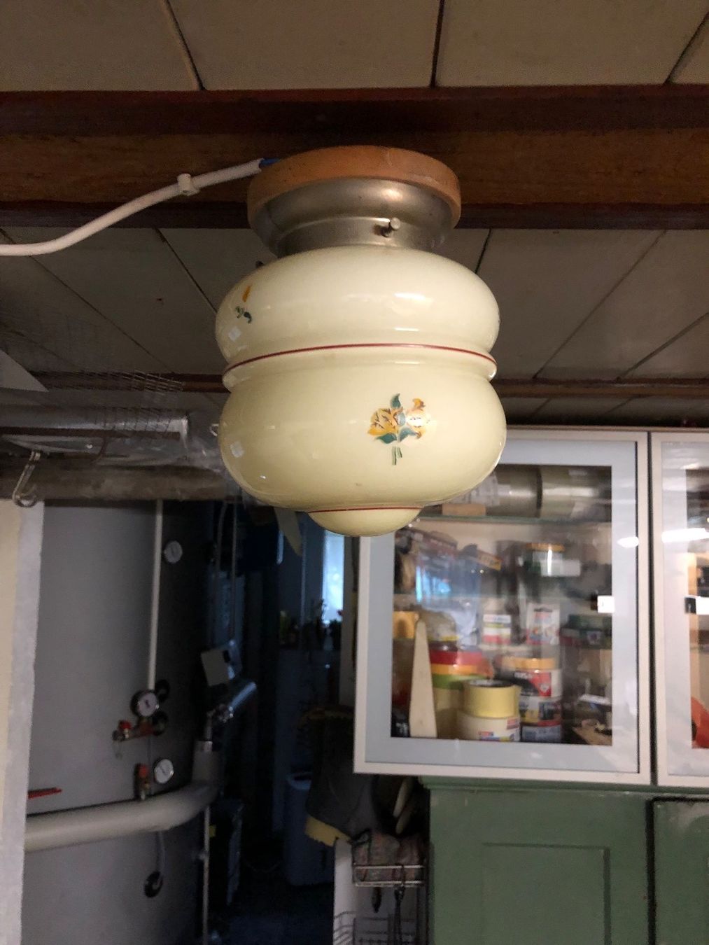 Lampenschirme: Lampenschirm aus den 20/30ern – Gebraucht aus Niederurnen von Guste 3