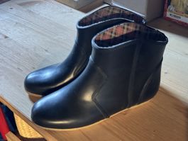 Gummistiefel schwarz, Grösse 38/39