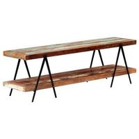 TV-Schrank 160x40x50 cm Altholz Massiv