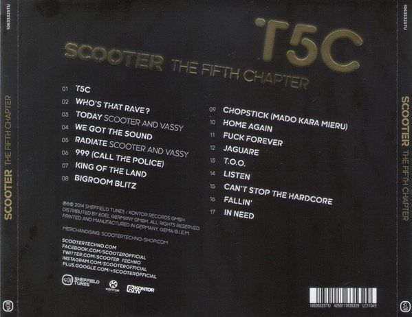 CD: Scooter – The Fifth Chapter – Usato da Brittnau venduto da Zibu 1