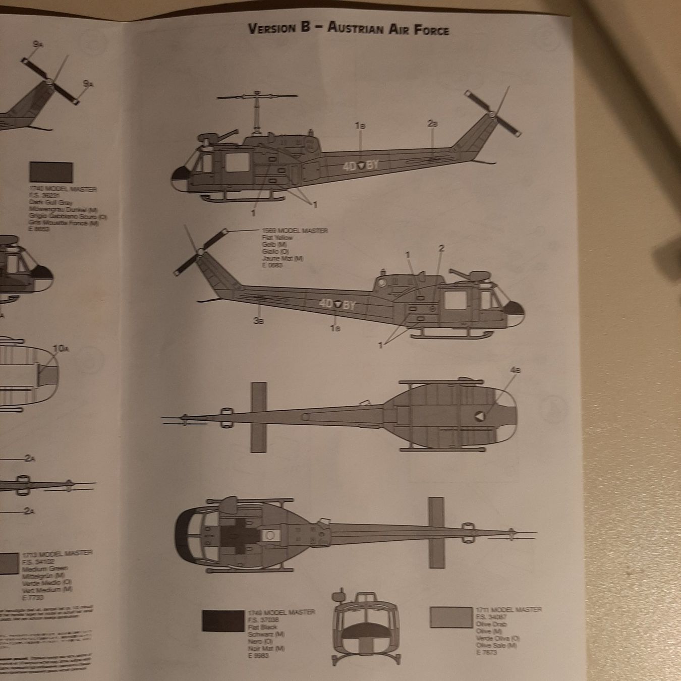 Italeri Kit di modellismo & Modellini statici: 1045 ... Bell AB-204 B ... Italeri 1201 – Usato da Bonstetten venduto da Benibanny59 3