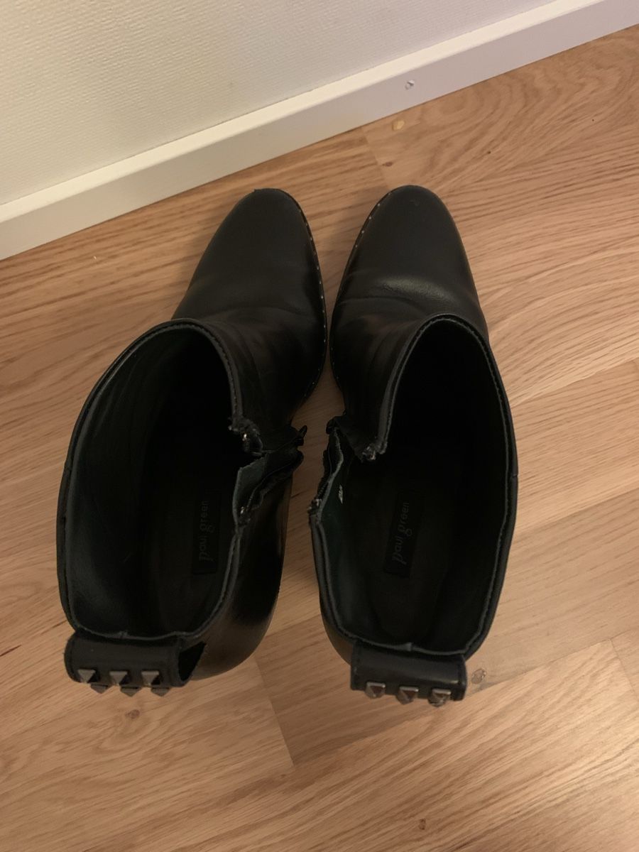 Scarpe da donna: Schwarze Damen Stiefeletten Gr. 38 Leder – Usato da St. Gallen venduto da delideja01 3