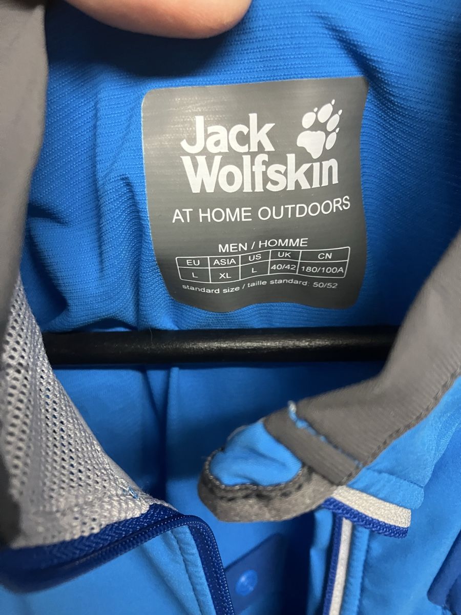 Jack Wolfskin Giacche: Jack Wolfskin Outdoor Softshell, Grösse L, nie benutzt – Nuovo (secondo la descrizione) da Lyss venduto da Sandera20 2