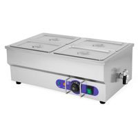  vertes Buffetwärmer 4x GN 1/4