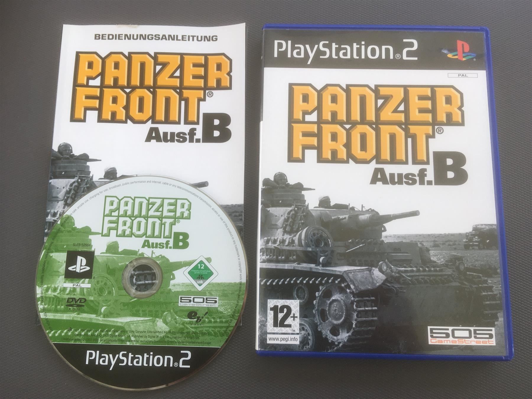 Sony Giochi: PANZER FRONT AUSF. B für PLAYSTATION 2 – Nuovo e nell'imballaggio originale da St.Gallen venduto da Punktchen01