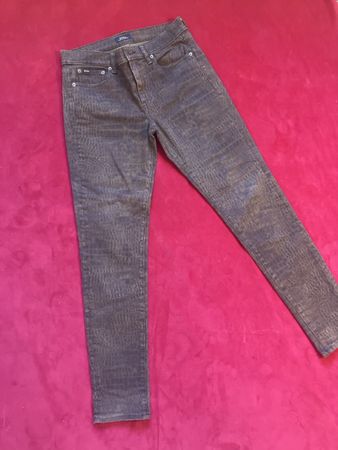 Polo Ralph Lauren Jeans braun Krokoprint Grösse 29R