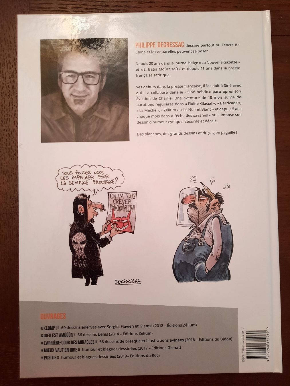 Comics: Phil Decressac "Positif 2" - signé et dédicacé avec dessin – Neu (gemäss Beschreibung) aus Zug von megawarenlager 3