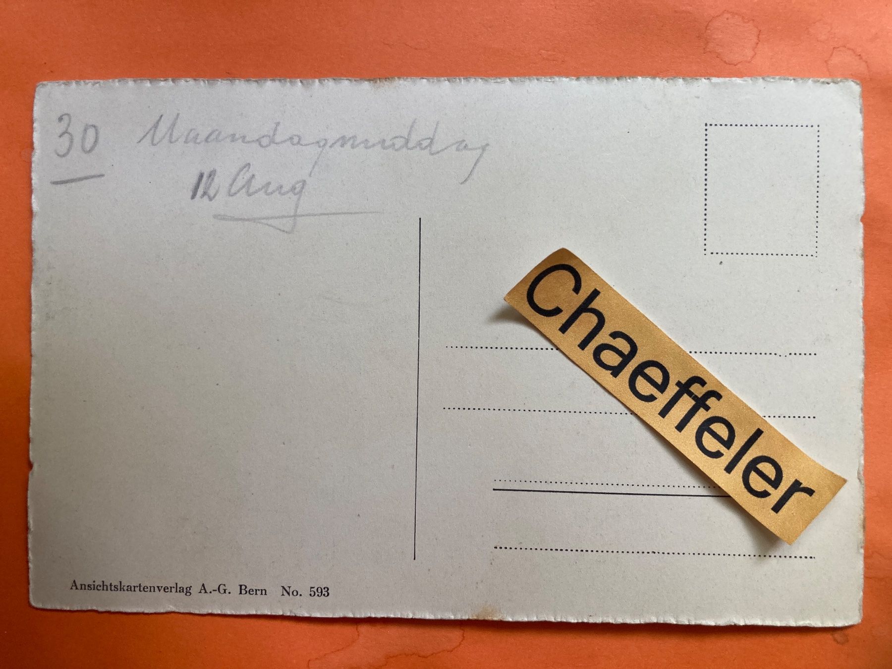 Cartoline postali: Lauterbrunnen mit Mürrenbahn – Usato da Zürich venduto da Chaeffeler 1